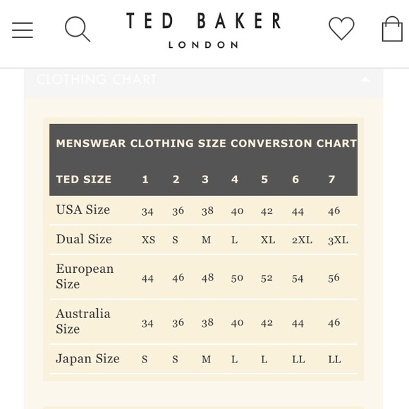 TED BAKER Size 5 XL Button Front Blue Medallion Print Shirt 100% COTTON LuxeSoft - Picture 8 of 16